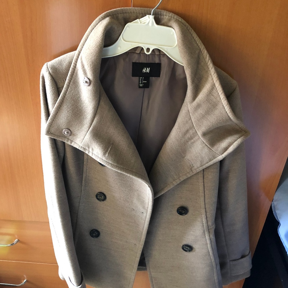 Women's H&M peacoat size 4